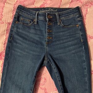 Universal Thread Women's Dark Blue High Rise Jeans